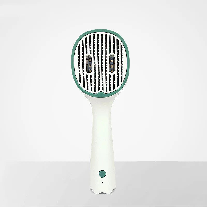 Electric Hairbrush - Fast Smoothing And Detangling Brush For Straight Hair