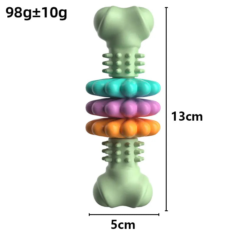 Dog Chew Toy With Teethers - Interactive Chew Toy For Dogs