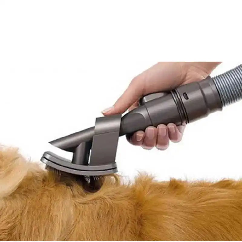 Pet Hair Brush Attachment - Vacuum Cleaner Attachment For Pet Care And Coat Cleaning