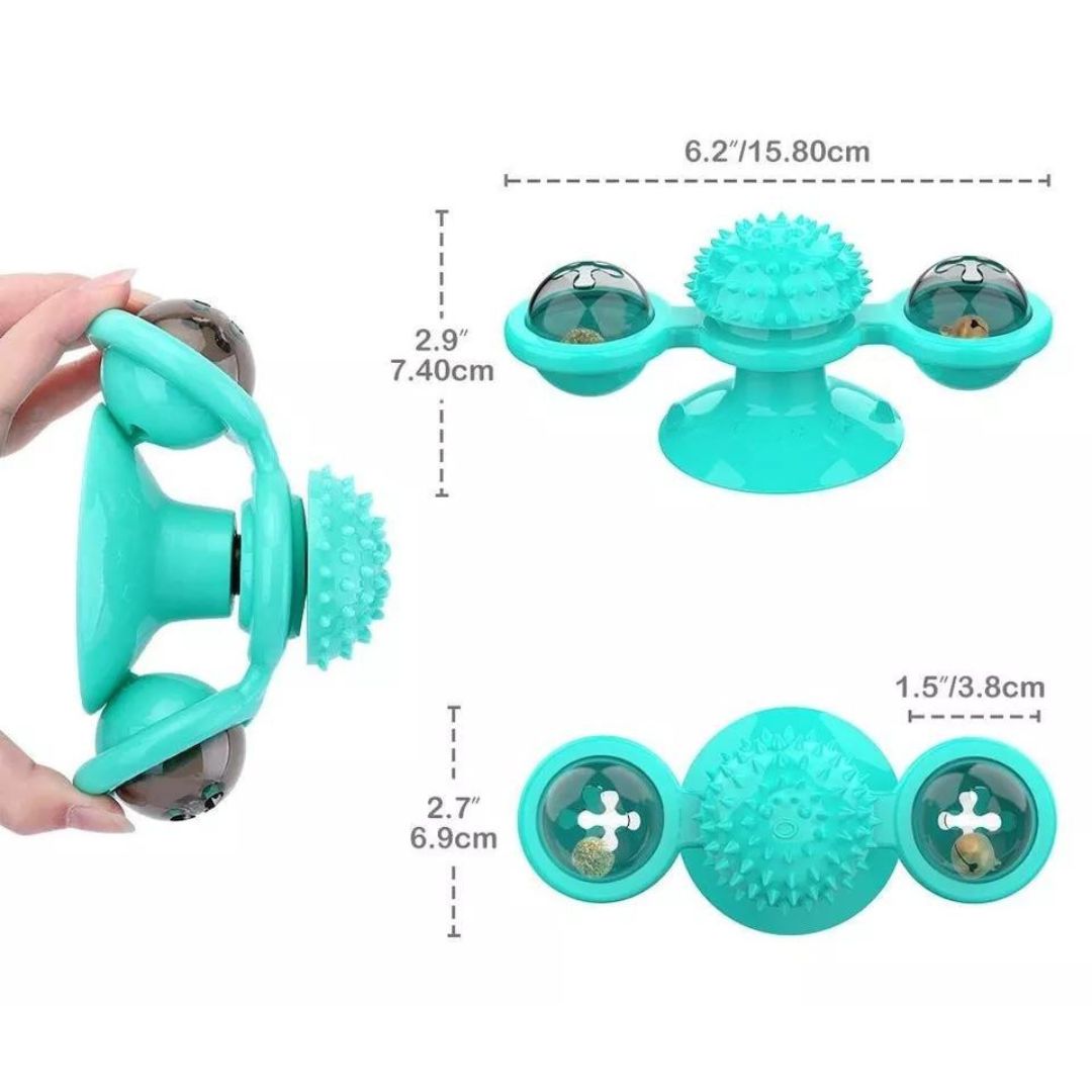 Cat Carousel Spinner Toy