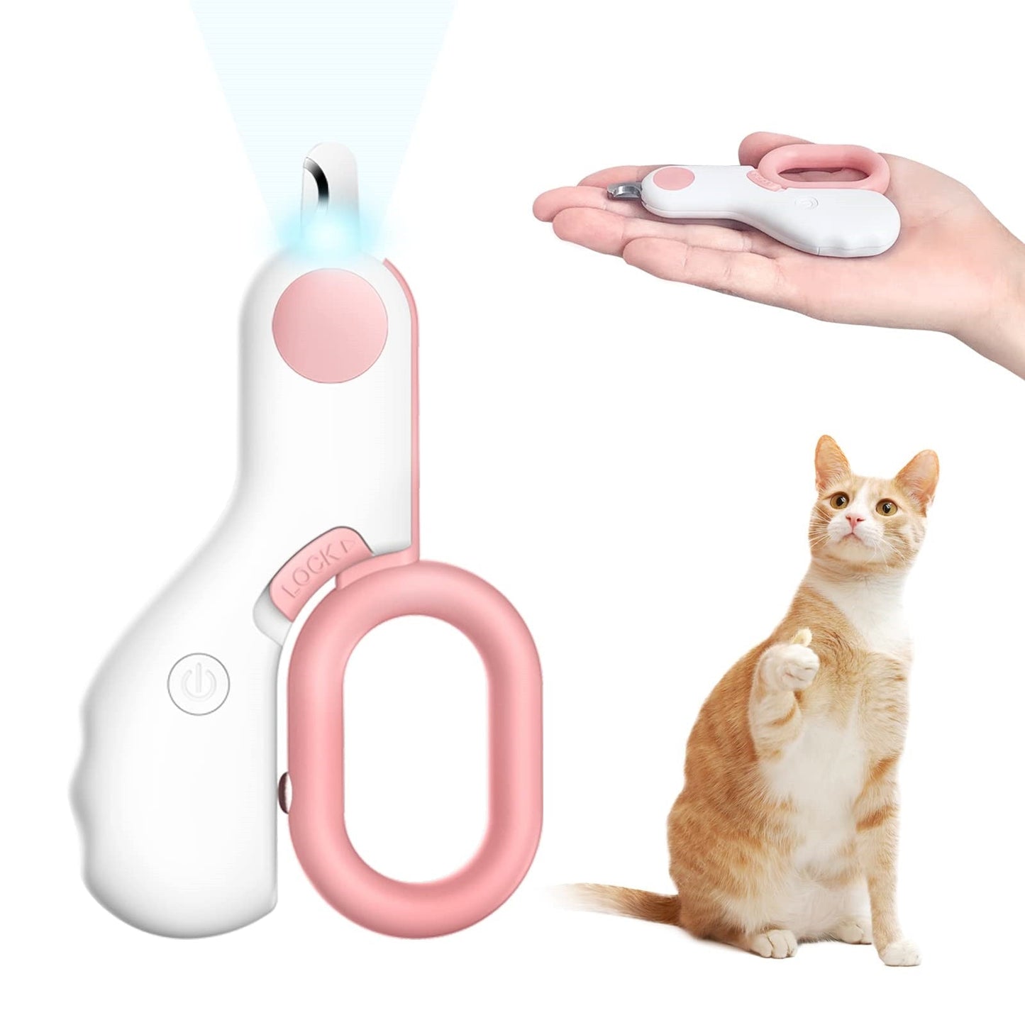 Trimming Device For Cat Claws With Adjustable Length