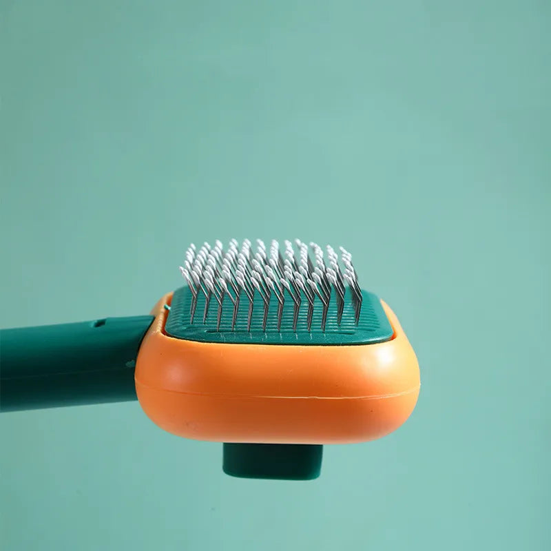 Hairbrush With Detangling Function - Innovative Design For Pain Relief And Quick Detangling