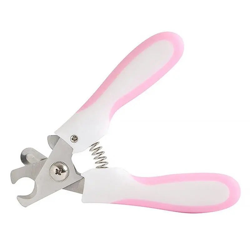 Claw Scissors for Pets with Safety Lock and File