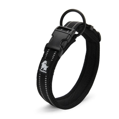 Truelove Reflector Dog Collar - Breathable And Adjustable For Maximum Comfort