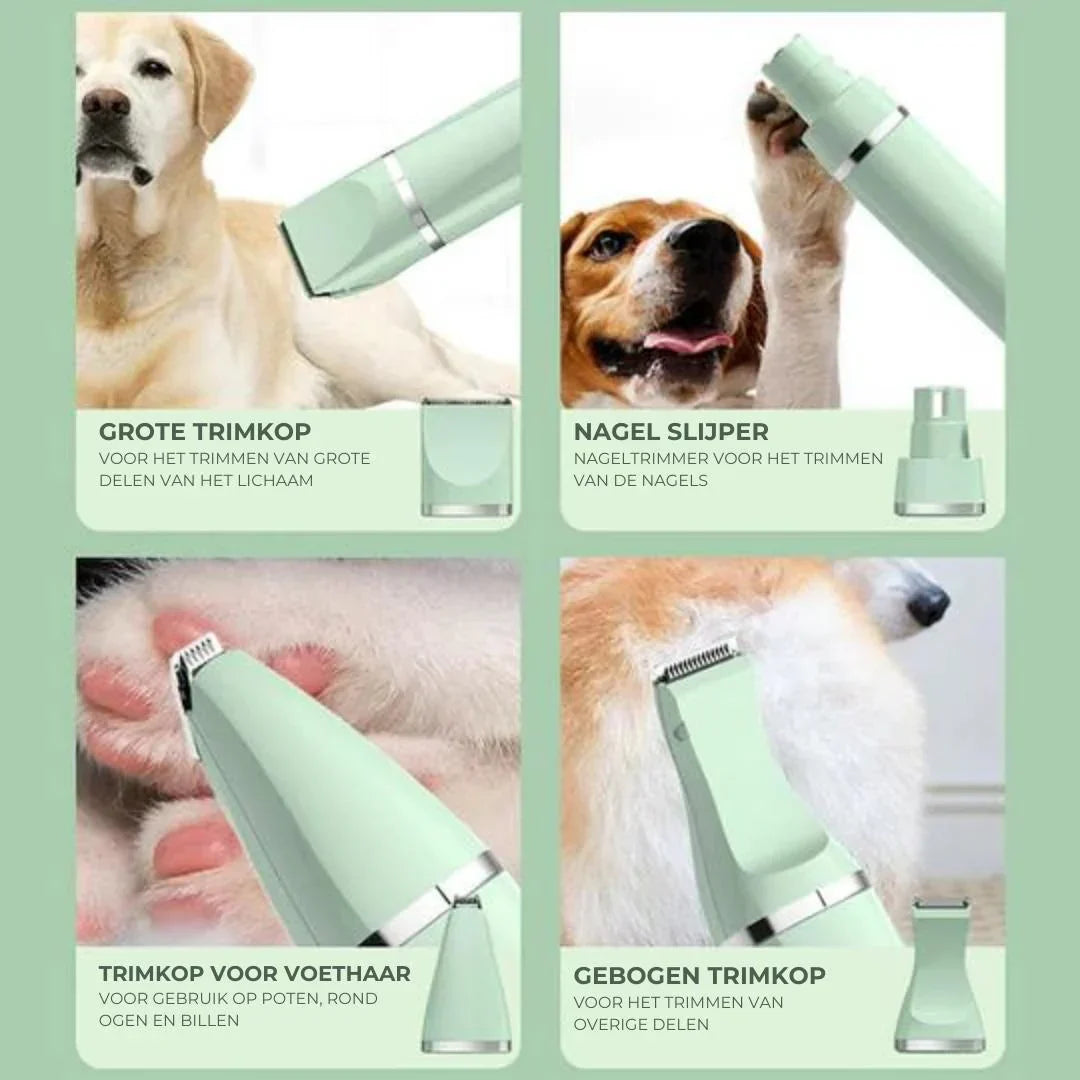 4-in-1 Pet Grooming Trimmer