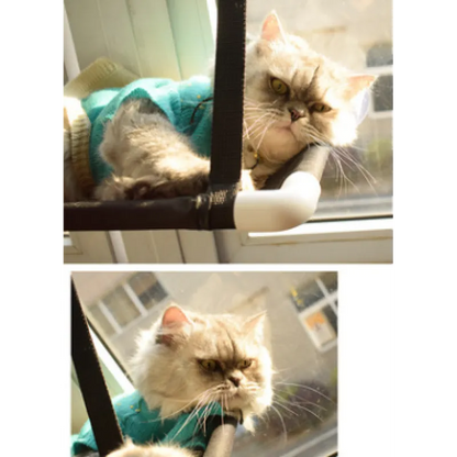 Cat Window Lounger - Space-saving And Stable With Suction Feet