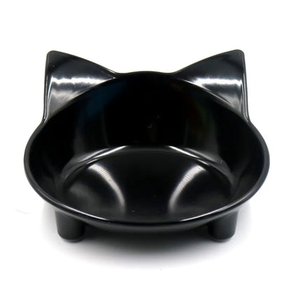 Cat Bowl In Cat Ears Design - Food Bowl For Cats And Dogs