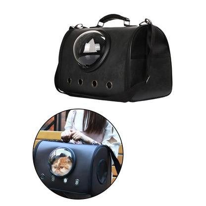 Carrying Bag For Cats And Small Dogs - With Viewing Window And Ventilation