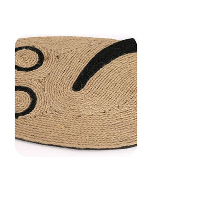 Cat Play Mat In Cat Design - Scratch-resistant Sisal Mat For Play And Relaxation