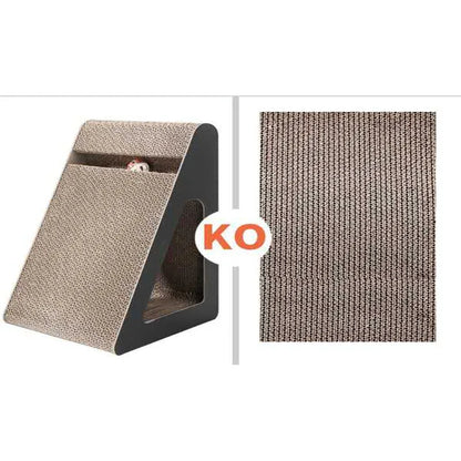 Cat Scratching Board In A Modern Design - Scratching Board For Tilting And Playing