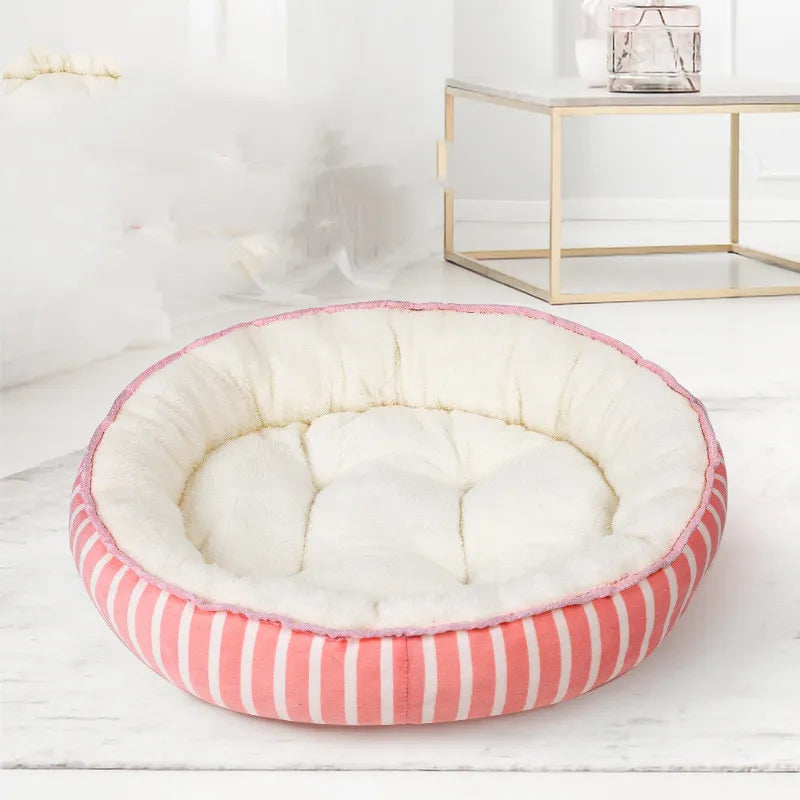 Dog Bed in Dots Design for Comfortable Rest