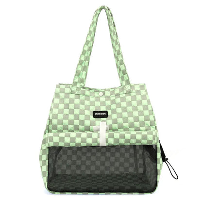 Pocket-style Dog Carrier Bag - Compact Pet Carrier Bag Made From High-quality Fabric