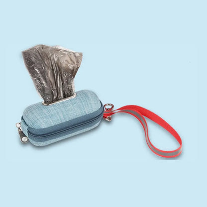 Practical Bag For Dog Waste Bags - Compact Storage With Carrying Handle
