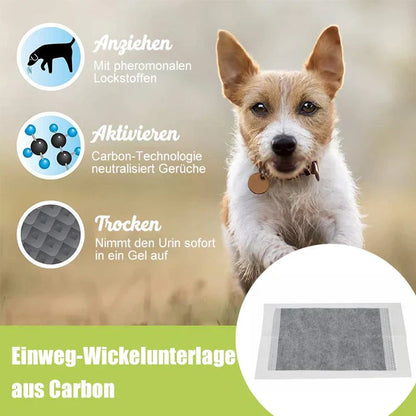 Carbon Pet Training Pads - 50 Pieces