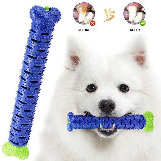Dental Care Chew Toy For Dogs - Bone-shaped Dental Toy For Cleaning Teeth