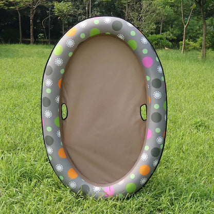 Dog Bathtub - Inflatable Dog Bathtub For Pets With Floral Pattern For Indoor And Outdoor Use