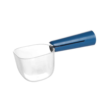 Measuring Spoon For Dry Food And Rice With Ergonomic Handle And Measuring Scale