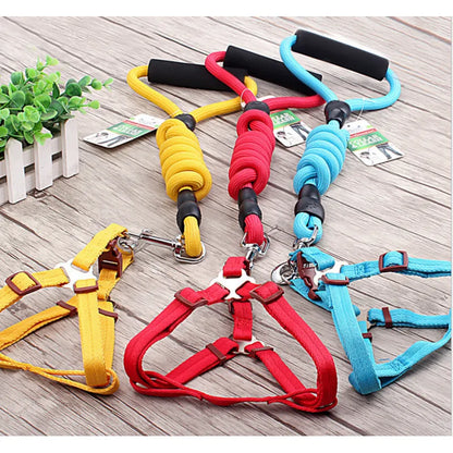 Adjustable Dog Harness With Lead In 5 Colours