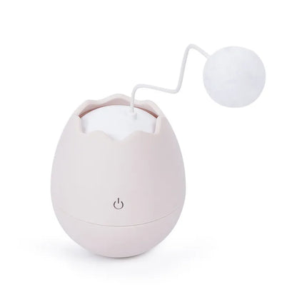 Interactive Cat Toy In Egg Shape - Toy With Moving Ball For Cats