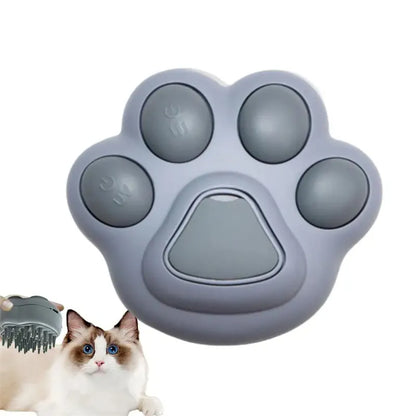 Electric Pet Brush With Spray Function For Gentle Coat Cleaning