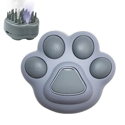 Electric Pet Brush With Spray Function For Gentle Coat Cleaning