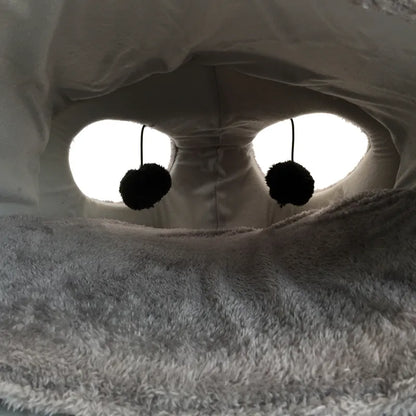 Cuddly Cat Sleeping Cave In Mouse Design - Soft And Comfortable For Your Cat