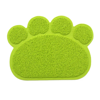 Cat Litter Mat in the Shape of a Paw for Clean Floors and Less Litter Loss