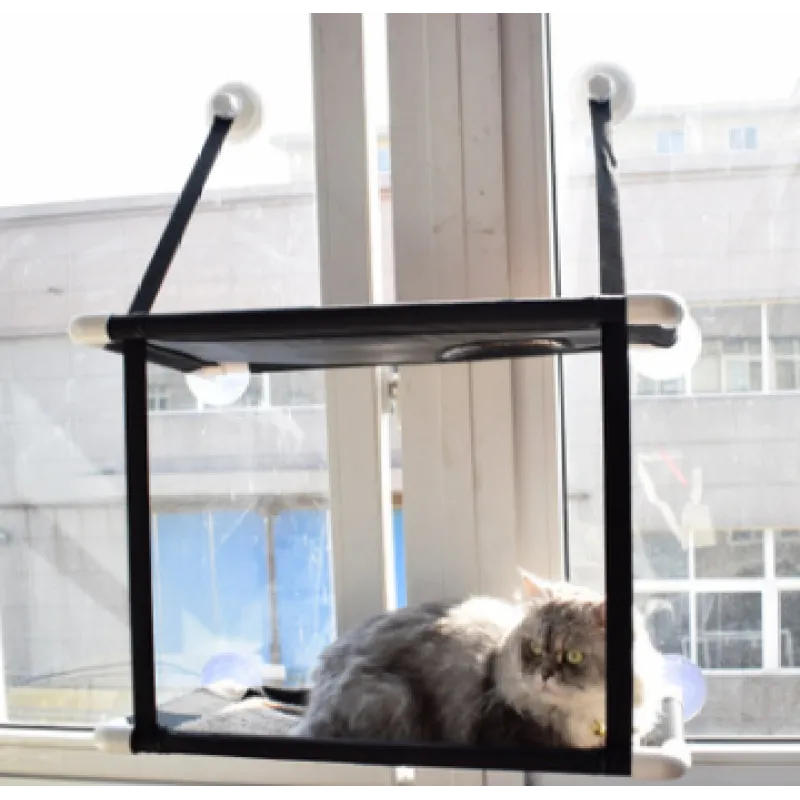 Cat Window Lounger - Space-saving And Stable With Suction Feet