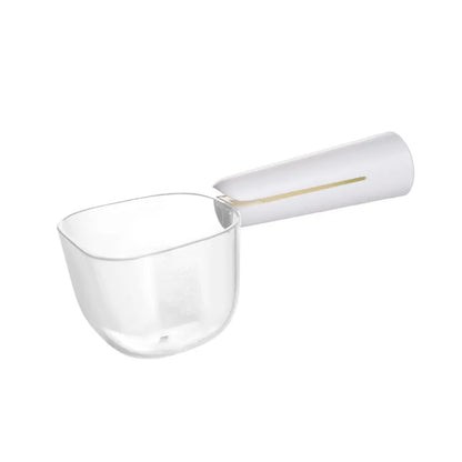 Measuring Spoon For Dry Food And Rice With Ergonomic Handle And Measuring Scale