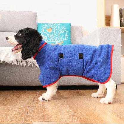 Comfortable Dog Bathrobe