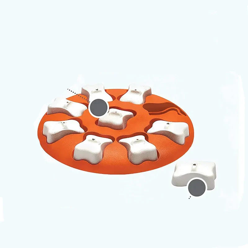 Intelligence Toy for Dogs - Interactive Dog Brain Game with Treat Hiding Place