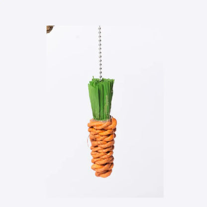 Cat Scratching Post In Tree Design - Sisal Scratching Post With Carrot Toys