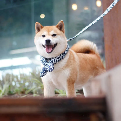 Cooling Dog Bandana With Traditional Pattern For Hot Days