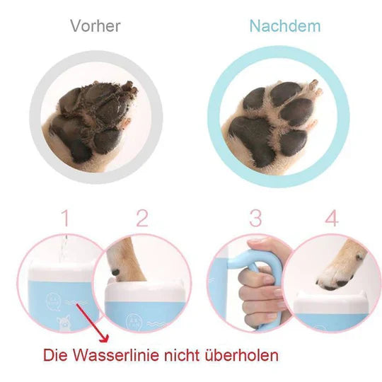 Self - Cleaning Paw Wash Cup For Pets