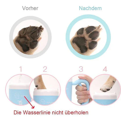 Self - Cleaning Paw Wash Cup For Pets