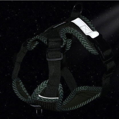 Reflective Dog Harness with Leash for Small Dogs
