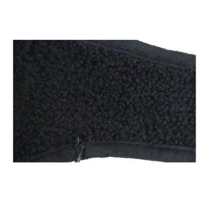 Winter Ear Protection Headgear Made Of Leather With Soft Lining