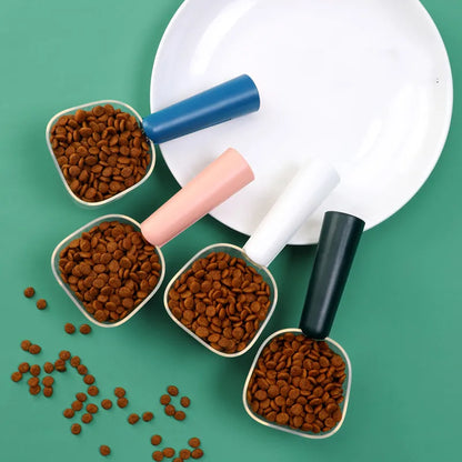 Measuring Spoon For Dry Food And Rice With Ergonomic Handle And Measuring Scale