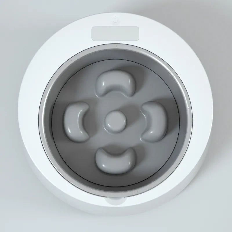 Automatic Food Dispenser For Dogs And Cats - Interactive Food Bowl With Digital Display
