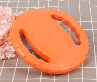 Floating Teething Ring for Dogs with Textured Surface