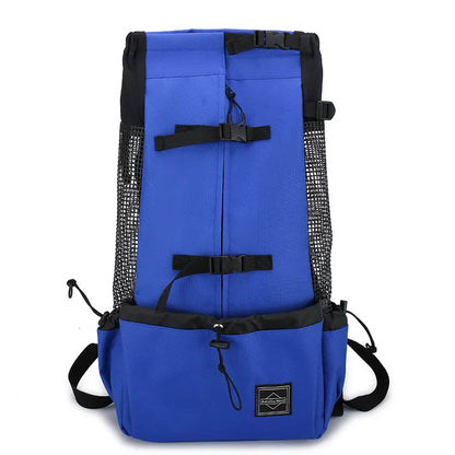 Travel Backpack With Mesh Pockets - Robust Design Adjustable Straps