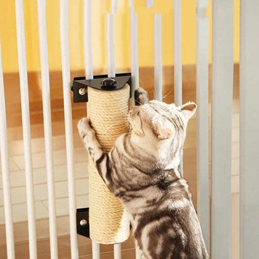 Cat Scratching Roller For Door Frames - Wall - Mountable And Robust