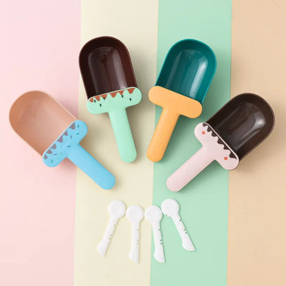 Food Measuring Spoon For Dogs And Cats - Cute Ice Cream Sundae Design Food Spoon