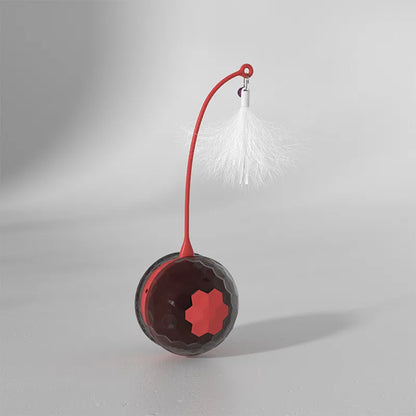 Interactive Cat Toy With Spring - Electronic Toy Ball For Cats