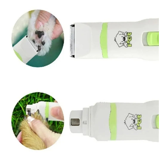 Electric Hair Clippers For Pets - Codos Cp-5200 With Multiple Attachments