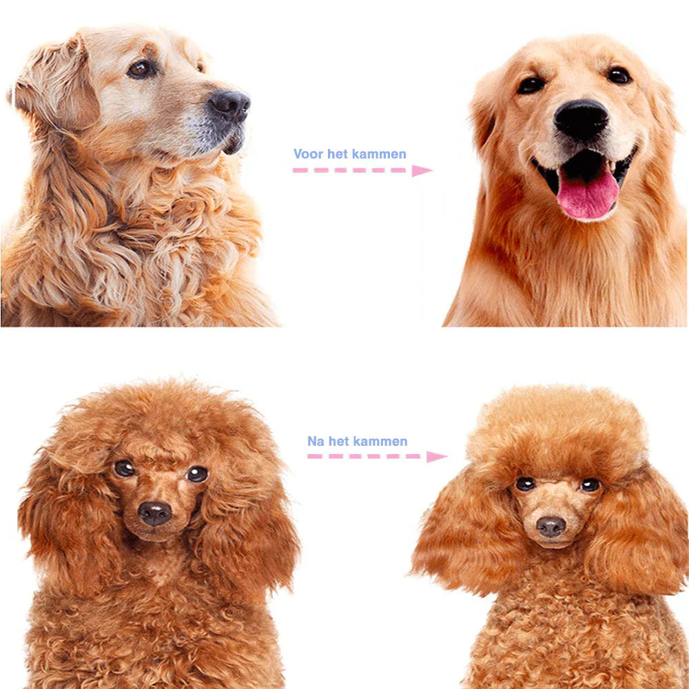 Two-sided Detangling Comb For Pets