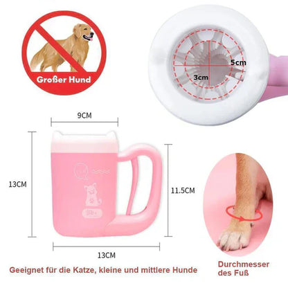 Self - Cleaning Paw Wash Cup For Pets