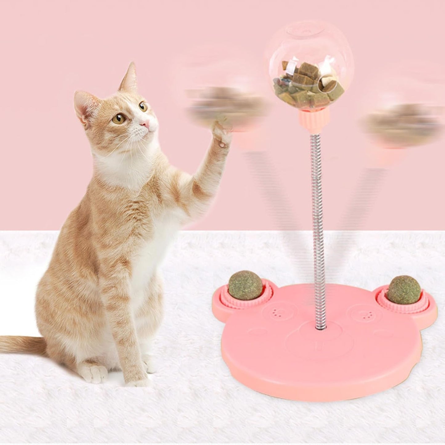 Wiggling Cat Treat Toy
