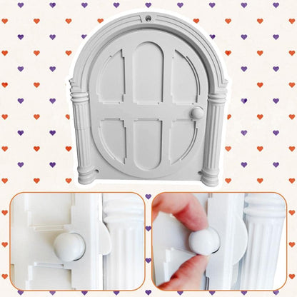 Decorative Front Door in Classic Design - Toy for Small Pets