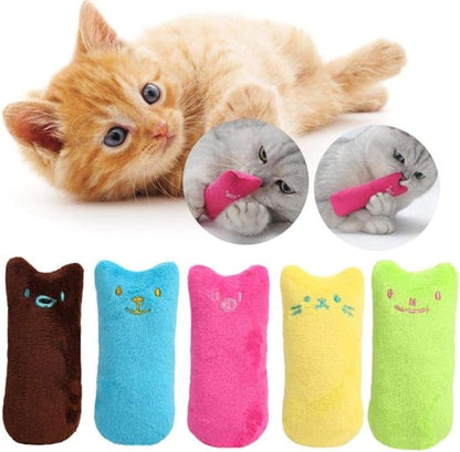 Teeth Grinding Catnip Toy Funny Interactive